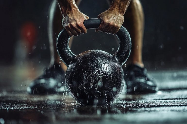 Forget the gym — boost your metabolism and build full-body strength with this 7-move kettlebell workout